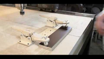 Эксцентриковый зажим из фанеры